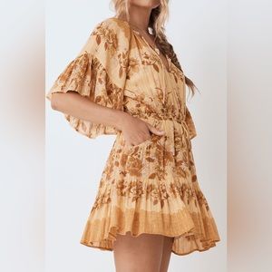 COCO LEI FLUTTER SLEEVE PLAYDRESS by SPELL